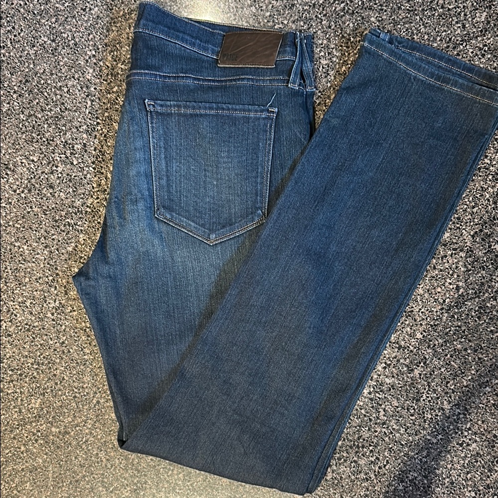 Paige Men's Dark Blue Jeans